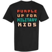 Purple Up For Military Kids Support Garment-Dyed Heavyweight T-Shirt