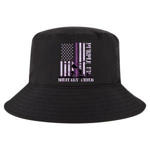 Purple Up Military Child Cool Comfort Performance Bucket Hat