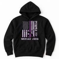 Purple Up Military Child Hoodie