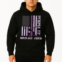 Purple Up Military Child Hoodie