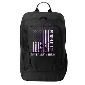 Purple Up Military Child City Backpack