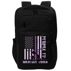 Purple Up Military Child Impact Tech Backpack