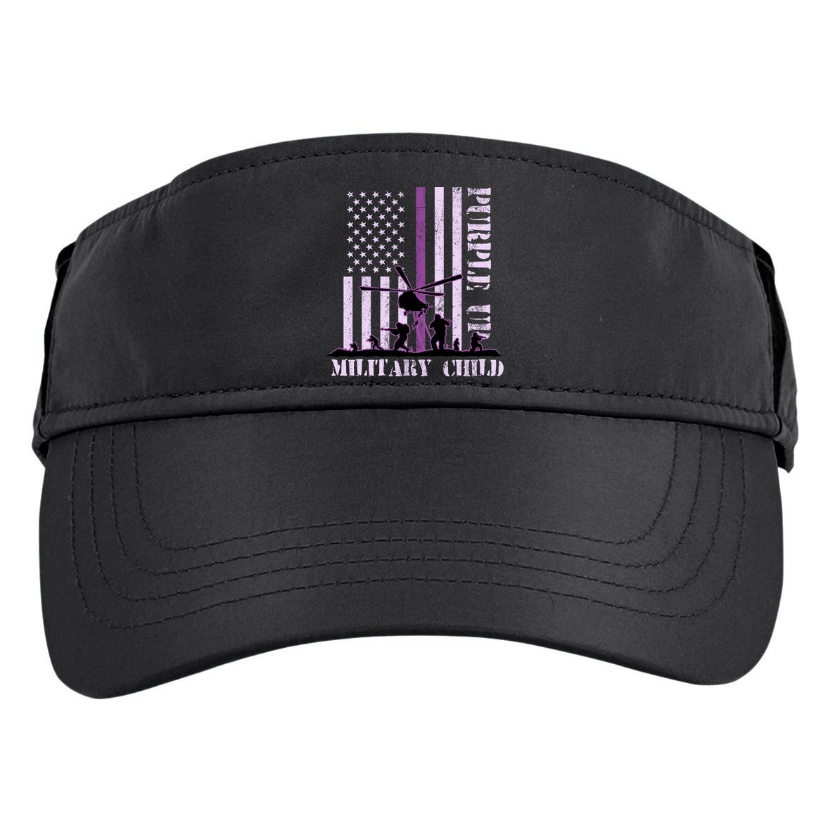 Purple Up Military Child Adult Drive Performance Visor