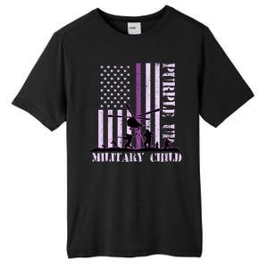 Purple Up Military Child Tall Fusion ChromaSoft Performance T-Shirt