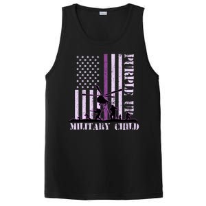 Purple Up Military Child PosiCharge Competitor Tank