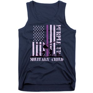 Purple Up Military Child Tank Top