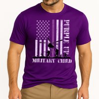 Purple Up Military Child Cooling Performance Crew T-Shirt