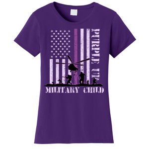 Purple Up Military Child Women's T-Shirt