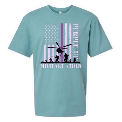 Purple Up Military Child Sueded Cloud Jersey T-Shirt