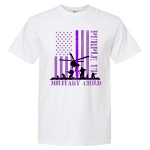 Purple Up Military Child Garment-Dyed Heavyweight T-Shirt