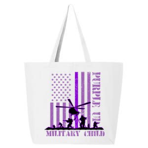 Purple Up Military Child 25L Jumbo Tote