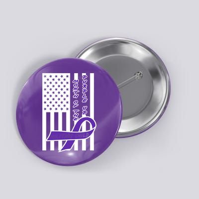 Purple Up Month Military Child Awareness Flag Button