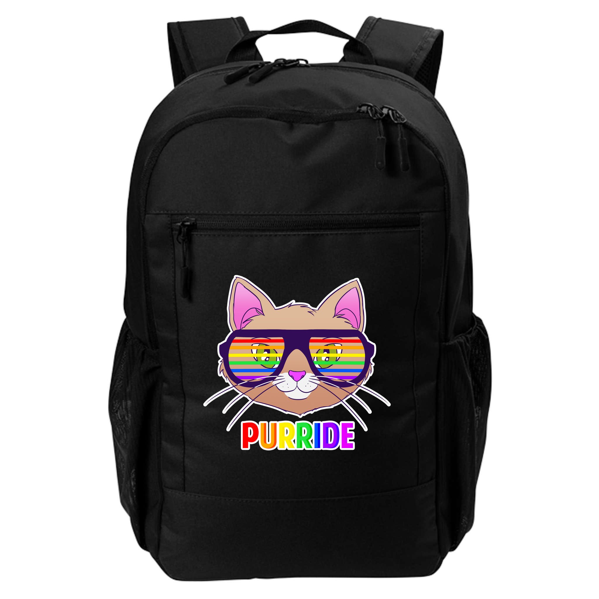 Purride Gay Pride Cat Backpack