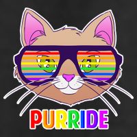 Purride Gay Pride Cat 25L Jumbo Tote