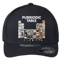 Purriodic Table Of Cats Periodic Flexfit Unipanel Trucker Cap