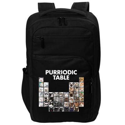 Purriodic Table Of Cats Periodic Impact Tech Backpack