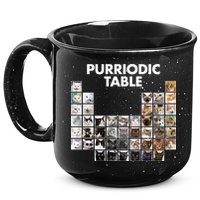 Purriodic Table Of Cats Periodic 15oz Campfire Ceramic Mug
