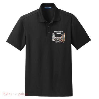 Purriodic Table Of Cats Periodic Dry Zone Grid Polo