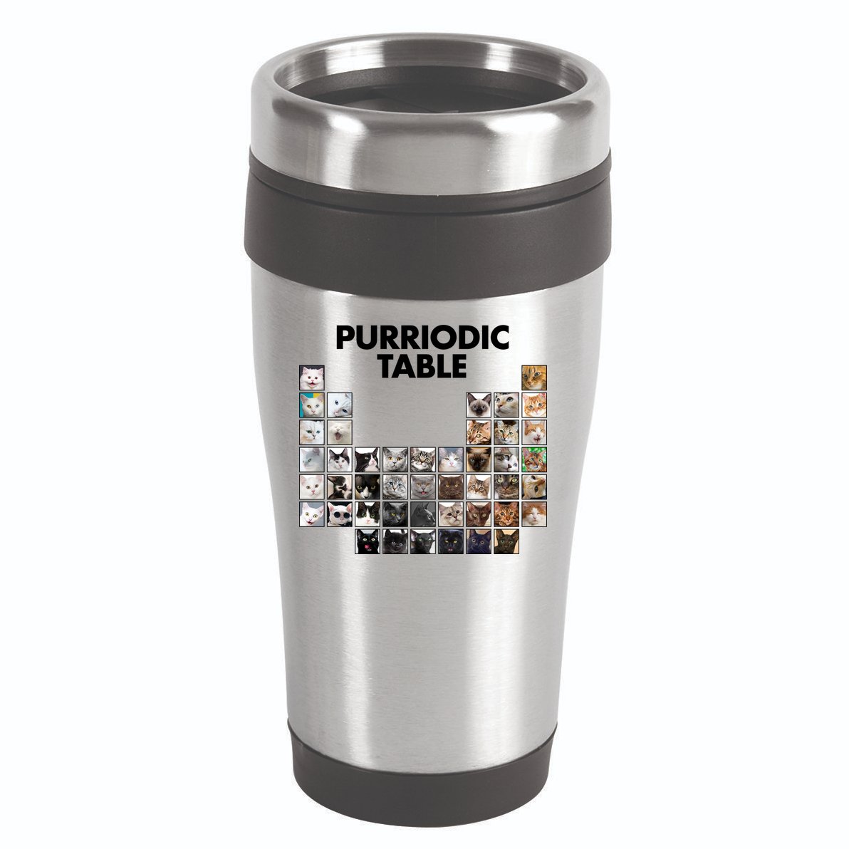 Purriodic Table Of Cats Periodic 16oz Travel Tumbler