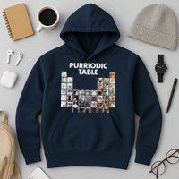 Purriodic Table Of Cats Periodic Hoodie