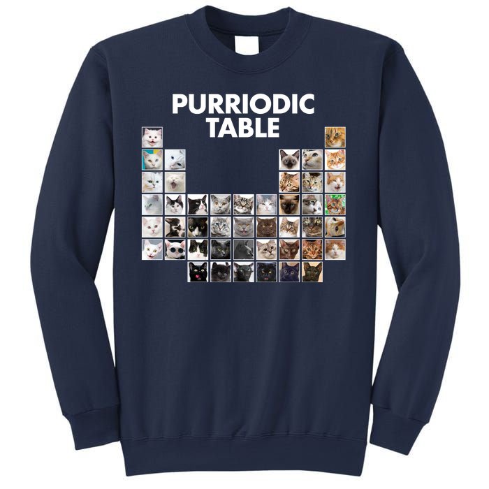 Purriodic Table Of Cats Periodic Sweatshirt