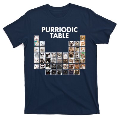 Purriodic Table Of Cats Periodic T-Shirt