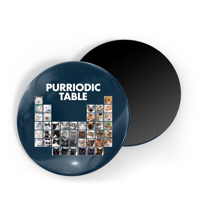 Purriodic Table Of Cats Periodic Magnet