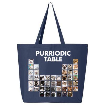 Purriodic Table Of Cats Periodic 25L Jumbo Tote