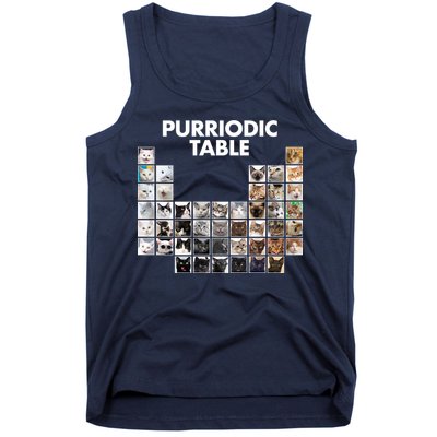 Purriodic Table Of Cats Periodic Tank Top