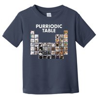 Purriodic Table Of Cats Periodic Toddler T-Shirt