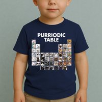Purriodic Table Of Cats Periodic Toddler T-Shirt