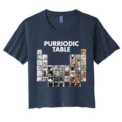 Purriodic Table Of Cats Periodic Crop Top