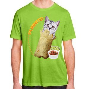 Purrito Cat In A Burrito Adult ChromaSoft Performance T-Shirt