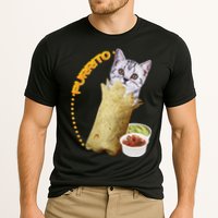 Purrito Cat In A Burrito Cooling Performance Crew T-Shirt