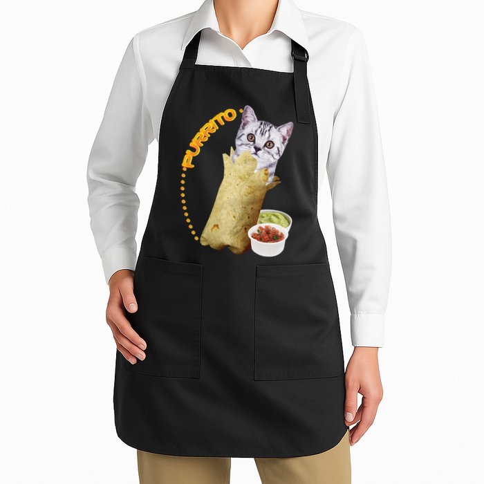 Purrito Cat In A Burrito Apron