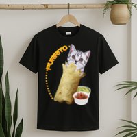 Purrito Cat In A Burrito T-Shirt