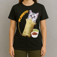 Purrito Cat In A Burrito T-Shirt