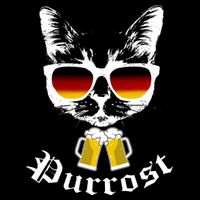 Purrost Cat Funny Oktoberfest Cooling Performance Crew T-Shirt