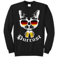 Purrost Cat Funny Oktoberfest Sweatshirt