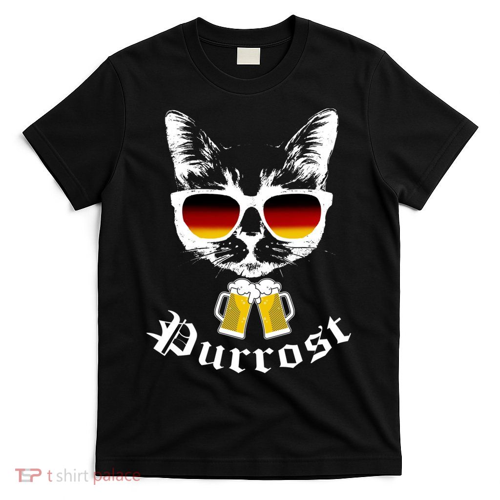 Purrost Cat Funny Oktoberfest T-Shirt