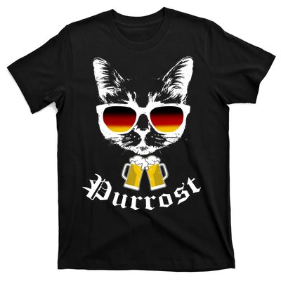 Purrost Cat Funny Oktoberfest T-Shirt