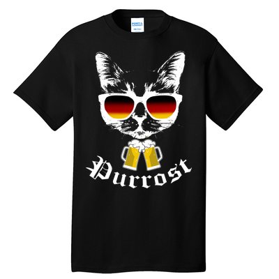 Purrost Cat Funny Oktoberfest Tall T-Shirt