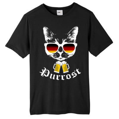 Purrost Cat Funny Oktoberfest Tall Fusion ChromaSoft Performance T-Shirt