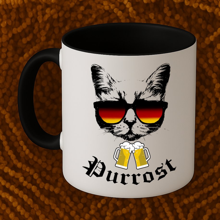 Purrost Cat Funny Oktoberfest Mug