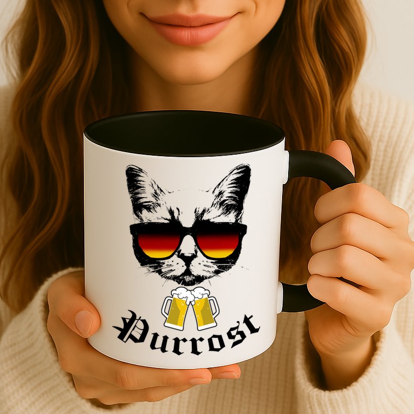 Purrost Cat Funny Oktoberfest Mug