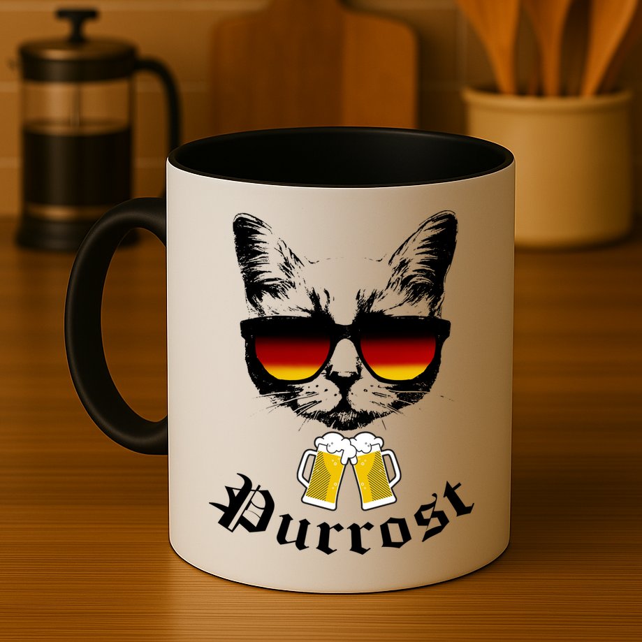 Purrost Cat Funny Oktoberfest Mug