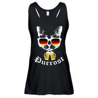 Purrost Cat Funny Oktoberfest Ladies Essential Flowy Tank