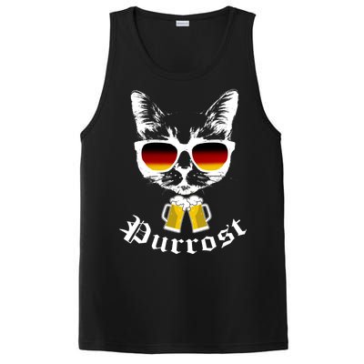 Purrost Cat Funny Oktoberfest PosiCharge Competitor Tank