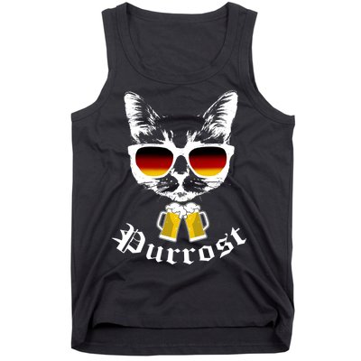 Purrost Cat Funny Oktoberfest Tank Top