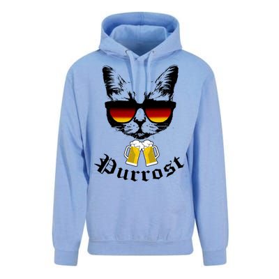 Purrost Cat Funny Oktoberfest Unisex Surf Hoodie